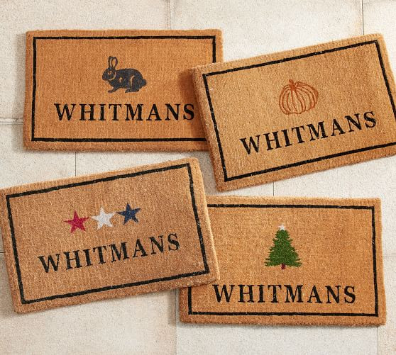 Personalized Conell Tree Doormat | Pottery Barn (US)