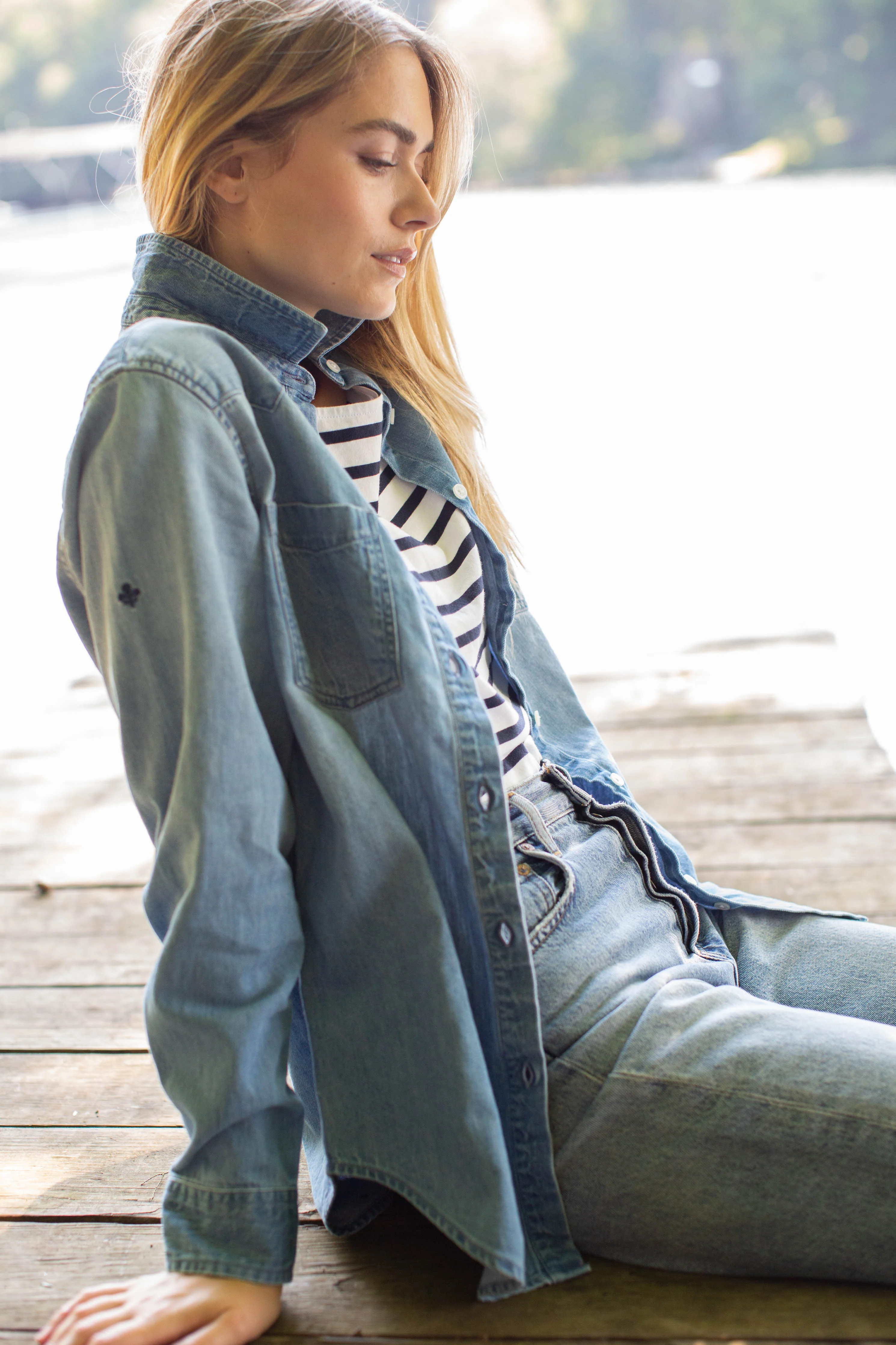 Western Denim Shirt | Marea