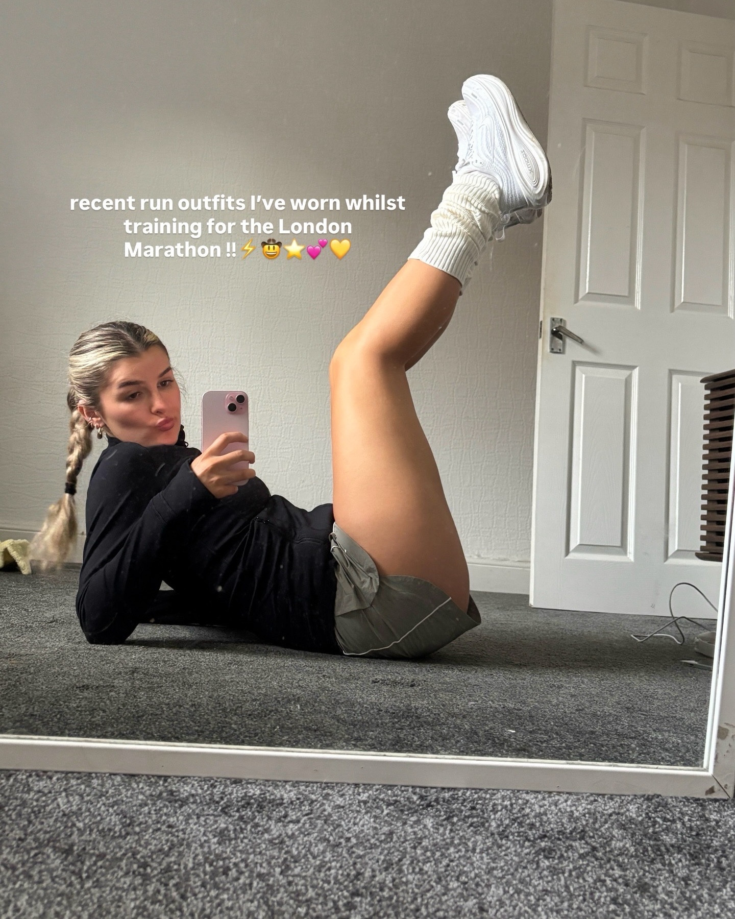 Cute running outfit inspiration!! 

running shorts, tops, jackets, winter running