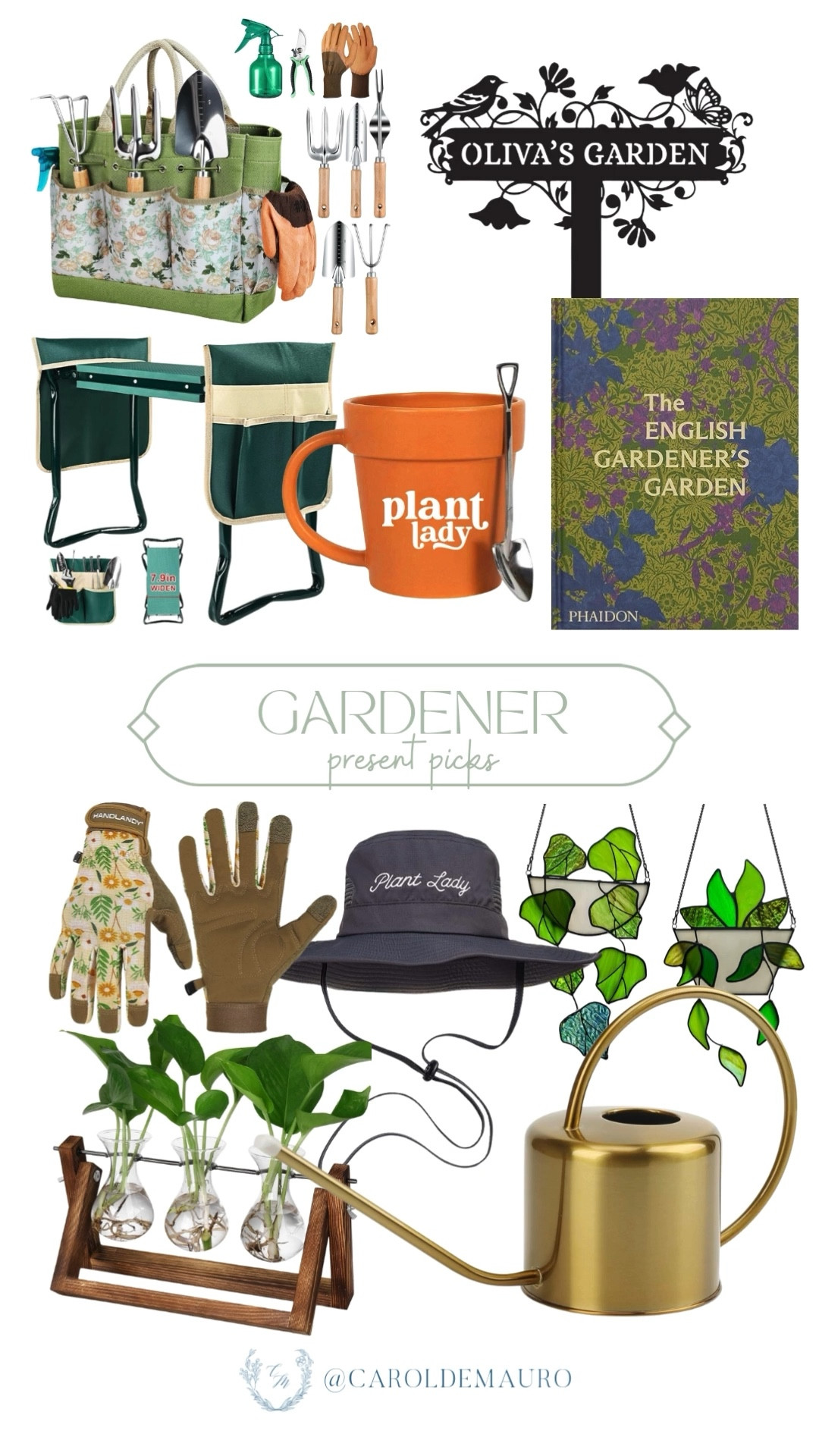 Found the perfect gifts for your favorite gardener! Tool caddy, cute gloves, a good book, and a watering can that's basically decor. Nailed it.

amazon home, outdoor living, backyard gardening, green thumb, plant lover, gardener gifts, holiday gifting, gardening tools

#LTKGiftGuide #LTKFindsUnder100 #LTKHome