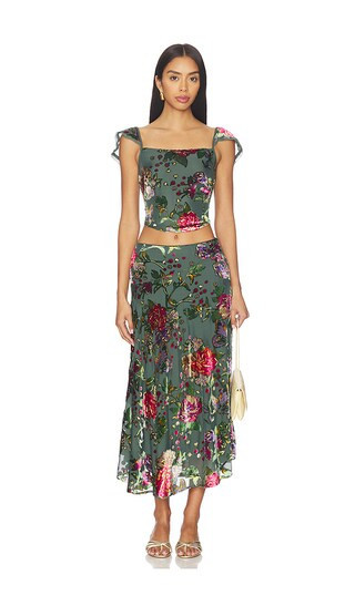 Free People x REVOLVE Electra Hearts Set in Dark Green. - size L | Revolve Clothing (Global)