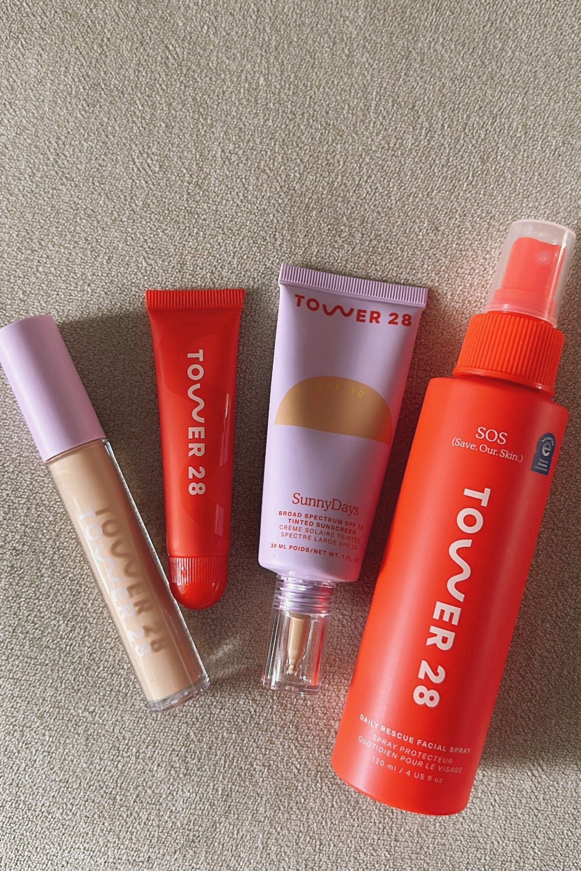 Tower 28 products! 🤩❤️