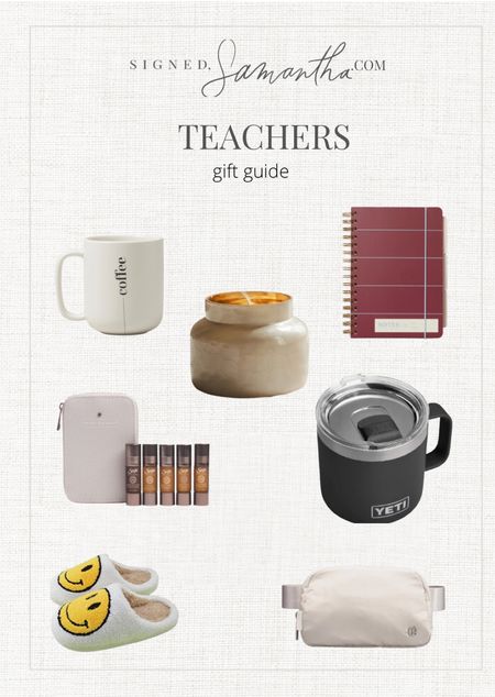 Teachers gift guide. Simple gift guide. Amazon finds. Indigo. Yeti. Anthro. Belt bag  

#LTKstyletip #LTKGiftGuide #LTKHoliday