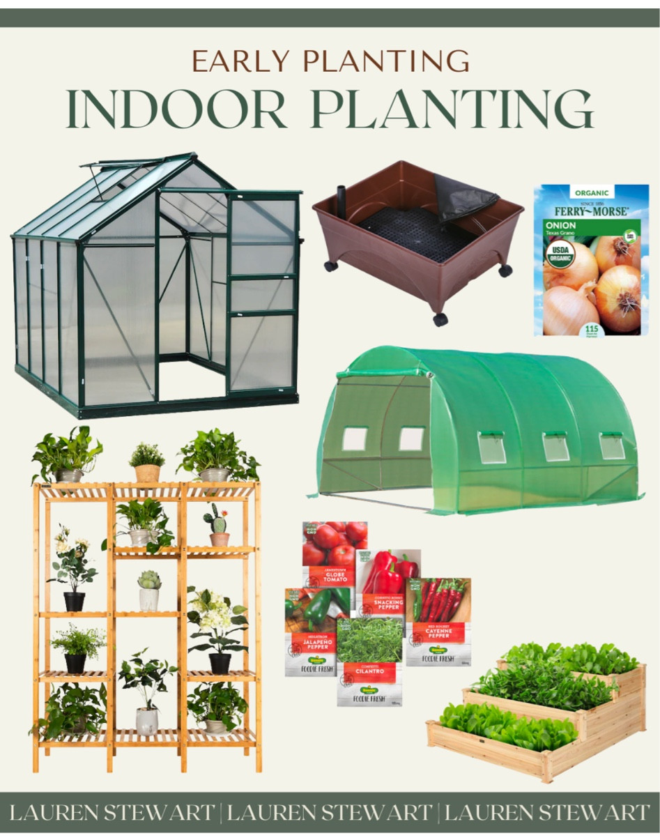 Prepping for spring on the farm!!! Cannot wait to work on our garden but because of how the weather is here we will need a bit of indoor help! 

#LTKunder100 #LTKSeasonal #LTKFind