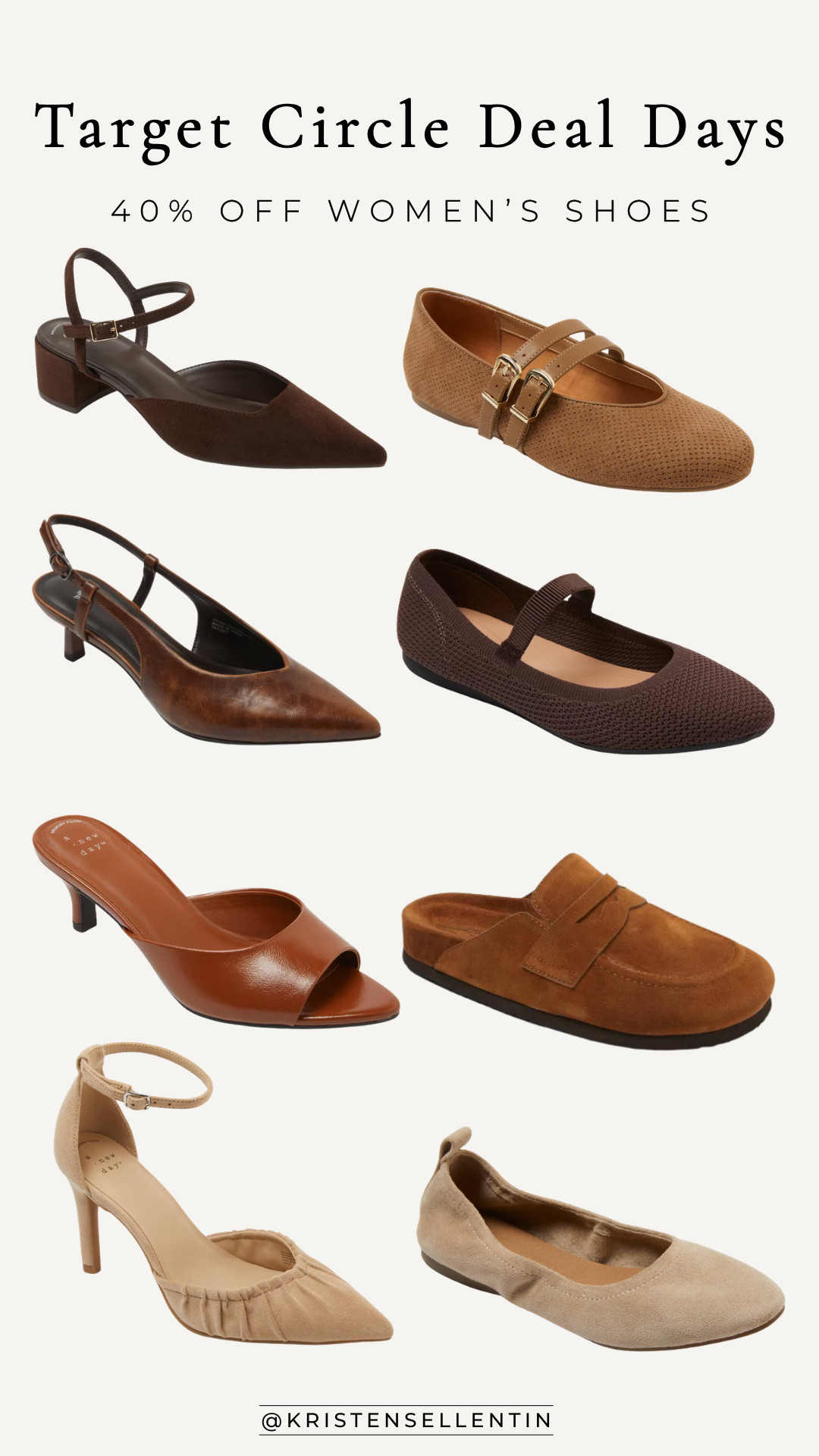 Target Circle Deal Days! 40% off women's shoes 

 #LTKmomlife #LTKSeasonal #LTKSaleAlert