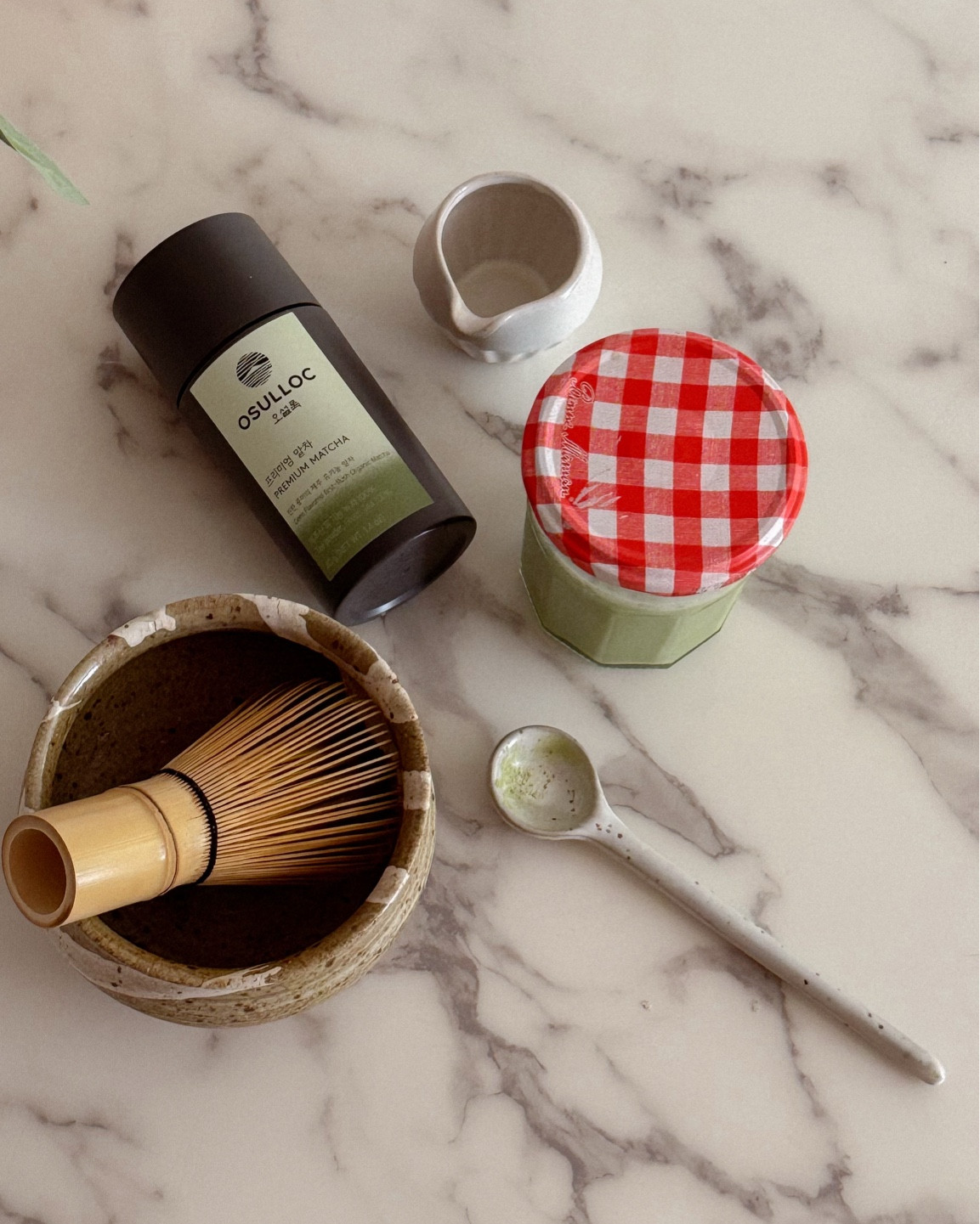 New matcha power from Osulloc 🍵 #matcha #morningmatcha 