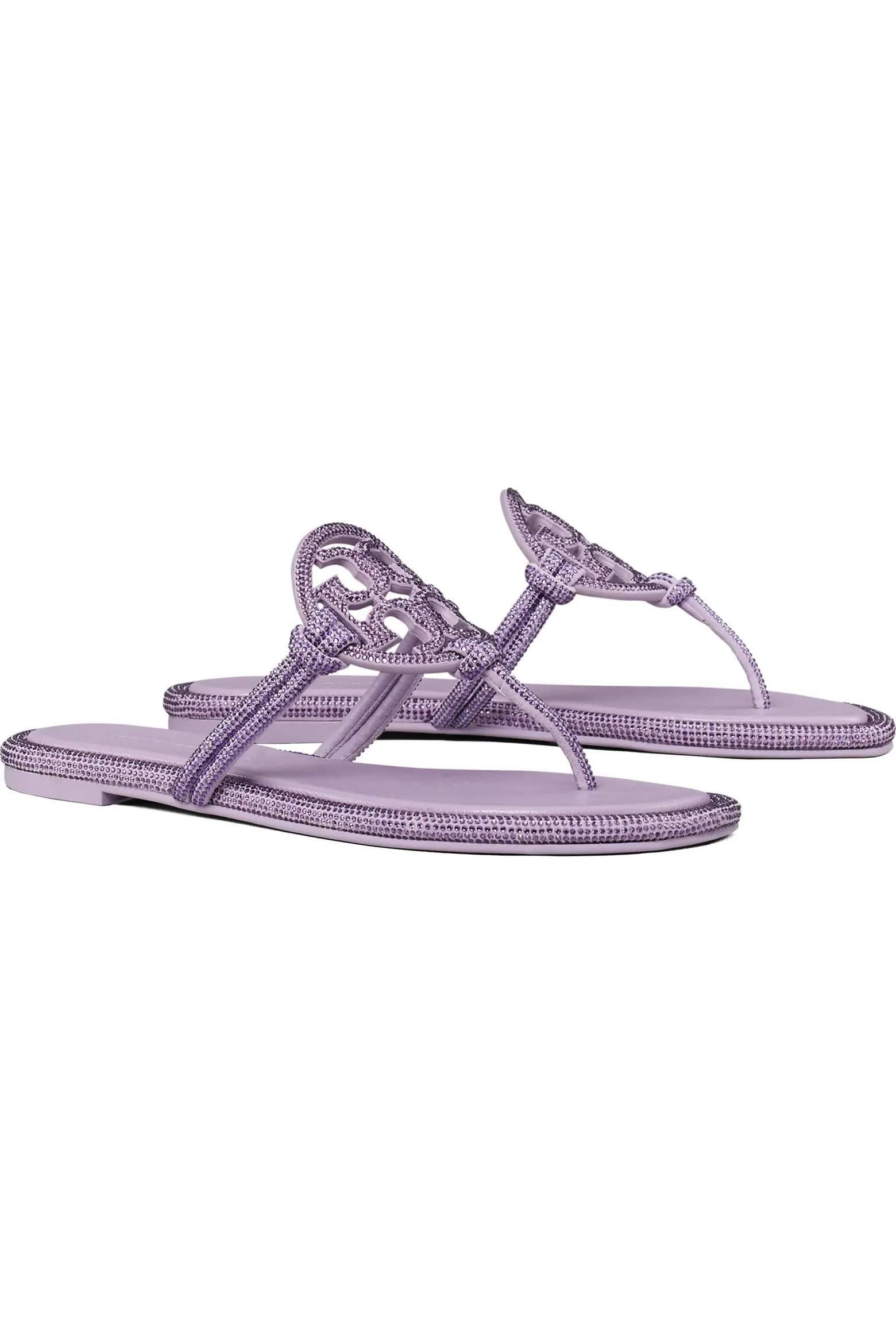 Tory Burch Miller Knotted Pavé Thong Sandal (Women) | Nordstrom | Nordstrom