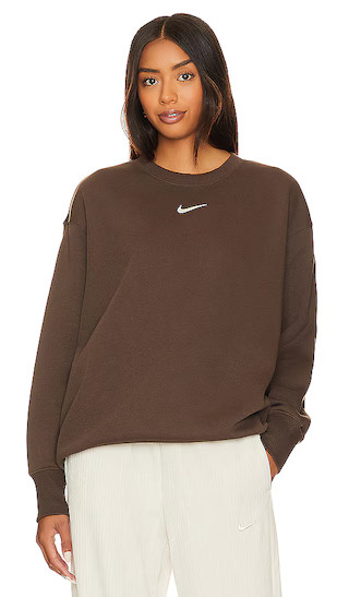 Oversized Crewneck Sweatshirt in Baroque Brown & Sail | Revolve Clothing (Global)