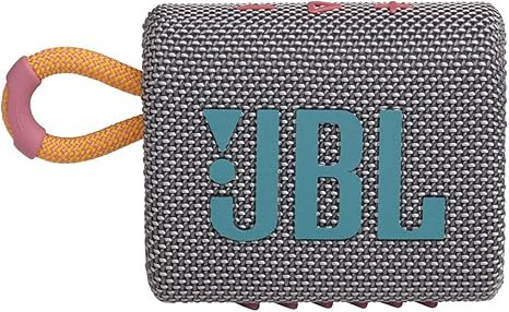 JBL Go 3: Portable Speaker with Bluetooth, Builtin Battery, Waterproof and Dustproof Feature Gray... | Amazon (US)