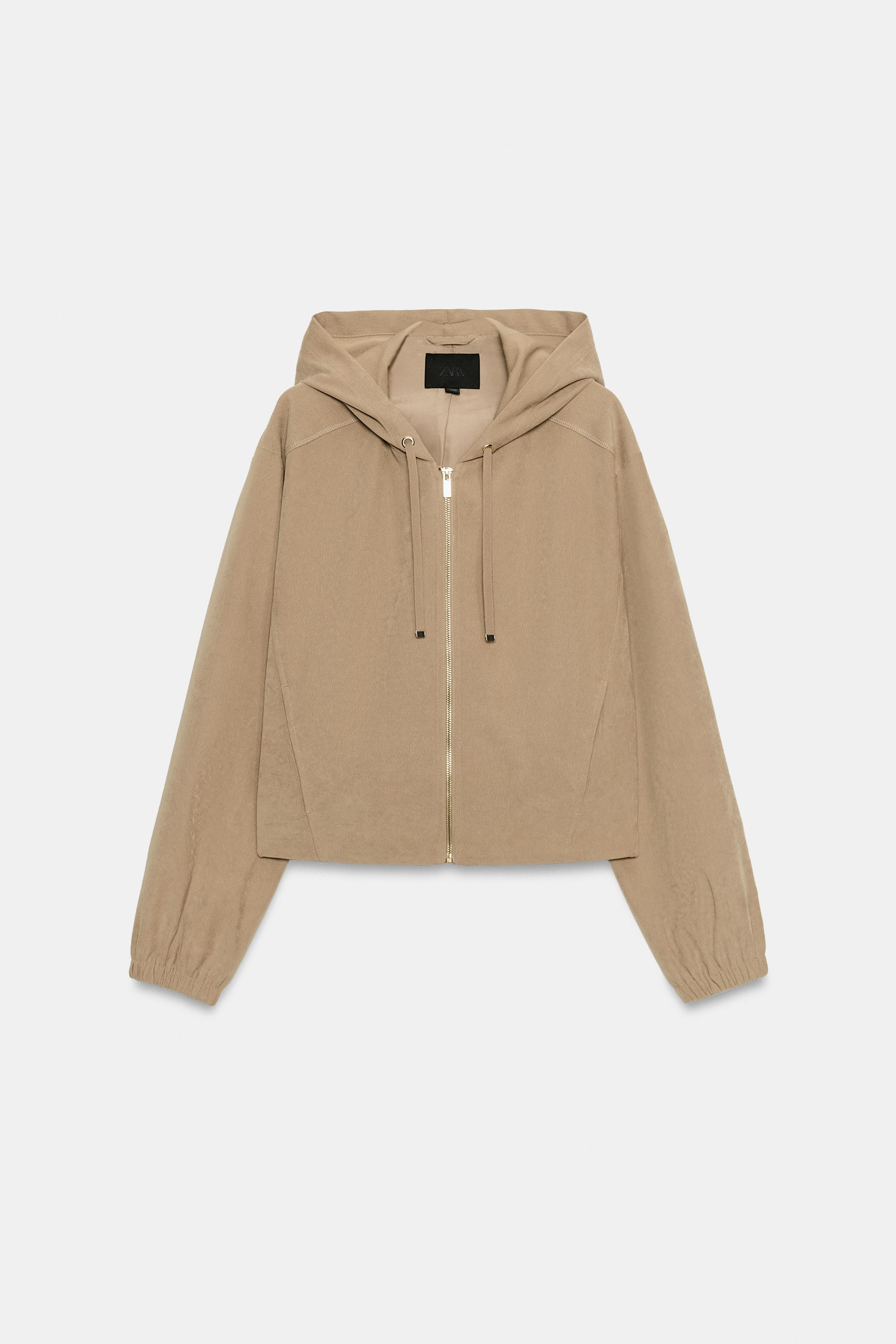 HOODED BOMBER JACKET | Zara US