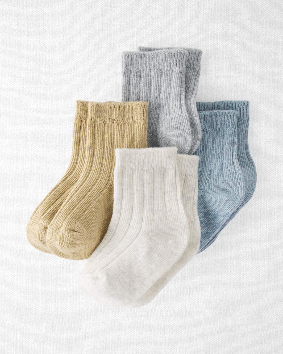Multi Baby 4-Pack No Slip Socks | carters.com | Carter's