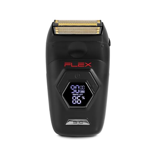 StyleCraft Flex Titanium Foil Shaver – Smooth Cordless Shaving with Super-Torque Motor, Digital LCD Display, and Micro-Trimmer Blade | Amazon (US)
