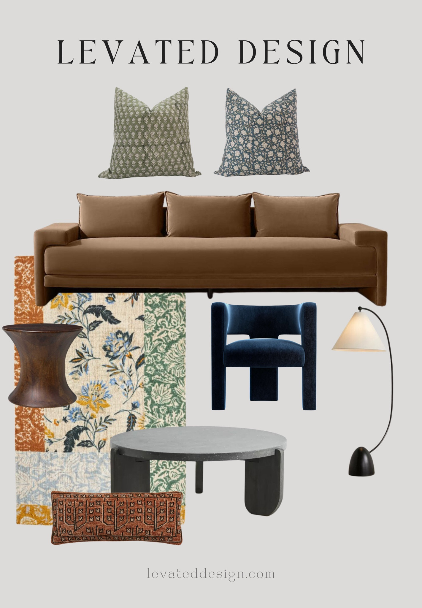 For the colorful lovers, an elegant living room design with a colorful floral rug and throw pillows 

#LTKhome #LTKstyletip #LTKFind