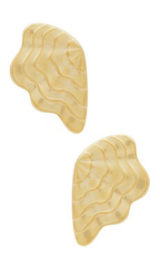 Elizabeth Cole Perly Earrings in Gold from Revolve.com | Revolve Clothing (Global)