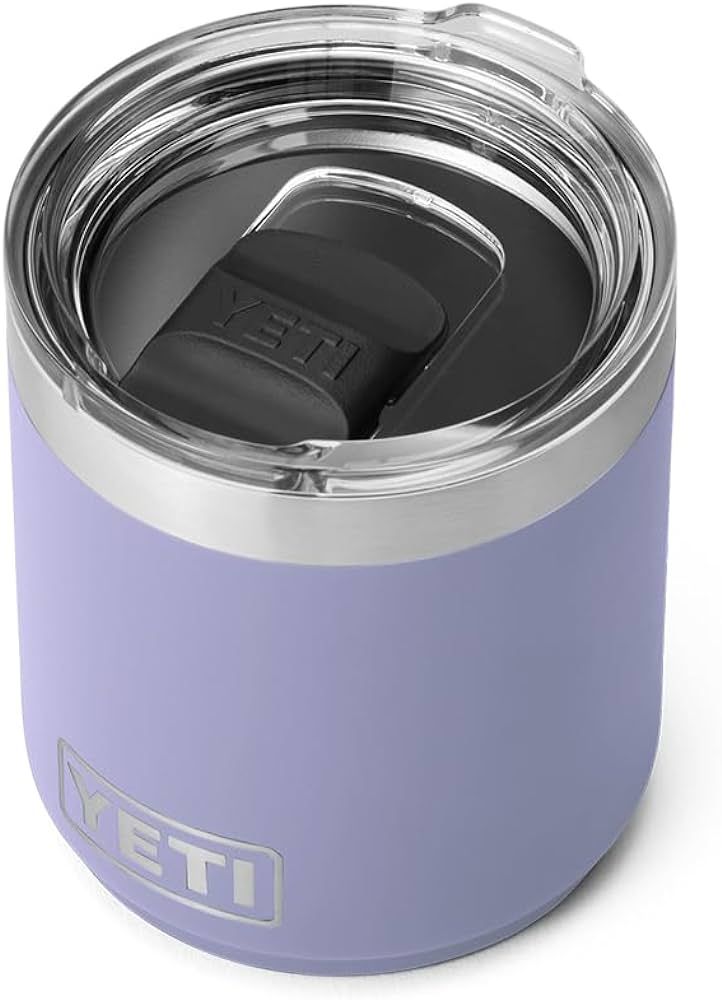 YETI Rambler 10 oz Stackable Lowball 2.0, Vacuum Insulated, Stainless Steel with MagSlider Lid, C... | Amazon (US)