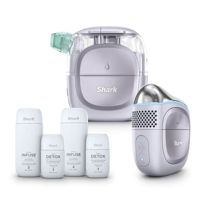 Shark™ FacialPro™ Glow At Home Hydro-Powered Facial System Bundle, Lilac | SharkNinja | Ninja Kitchen