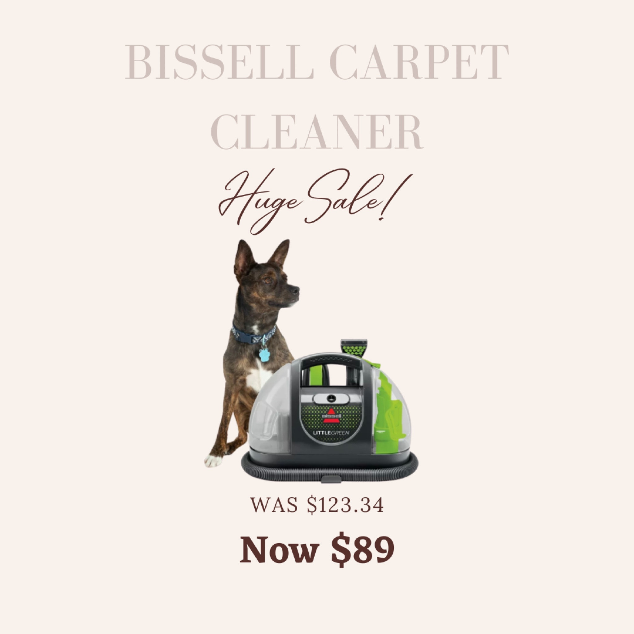 A sale you don’t want to miss!! Such a good deal, I ordered one for myself!! Can’t be used on carpet, couches, rugs and even in your car!! Get this Carpet cleaner while it’s on sale!!

#LTKunder100 #LTKGiftGuide #LTKFind