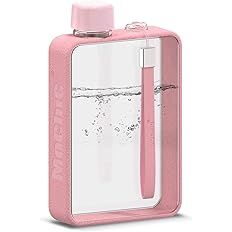 Mochic 13oz Flat Portable Travel Mug Handbag Slim Cold Flask | BPA Free A5 Water Bottle Tritan Pl... | Amazon (US)