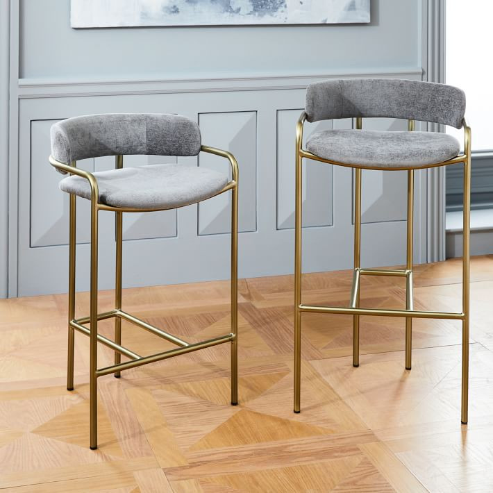 Lenox Bar & Counter Stools | West Elm (US)