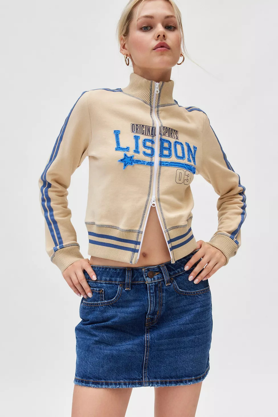BDG Molly Denim Mini Skirt | Urban Outfitters (US and RoW)