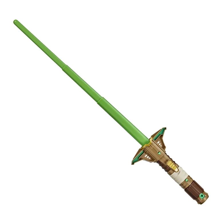 Star Wars Lightsaber Forge Yoda Extendable Green Lightsaber Action Figure Accessories | Walmart (US)
