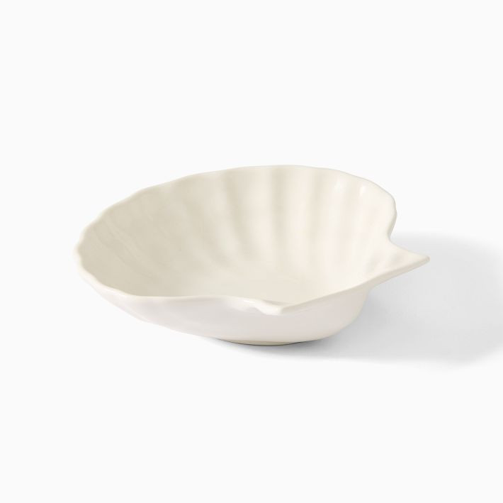 Billy Cotton Ceramic Shell Bowl | West Elm (US)