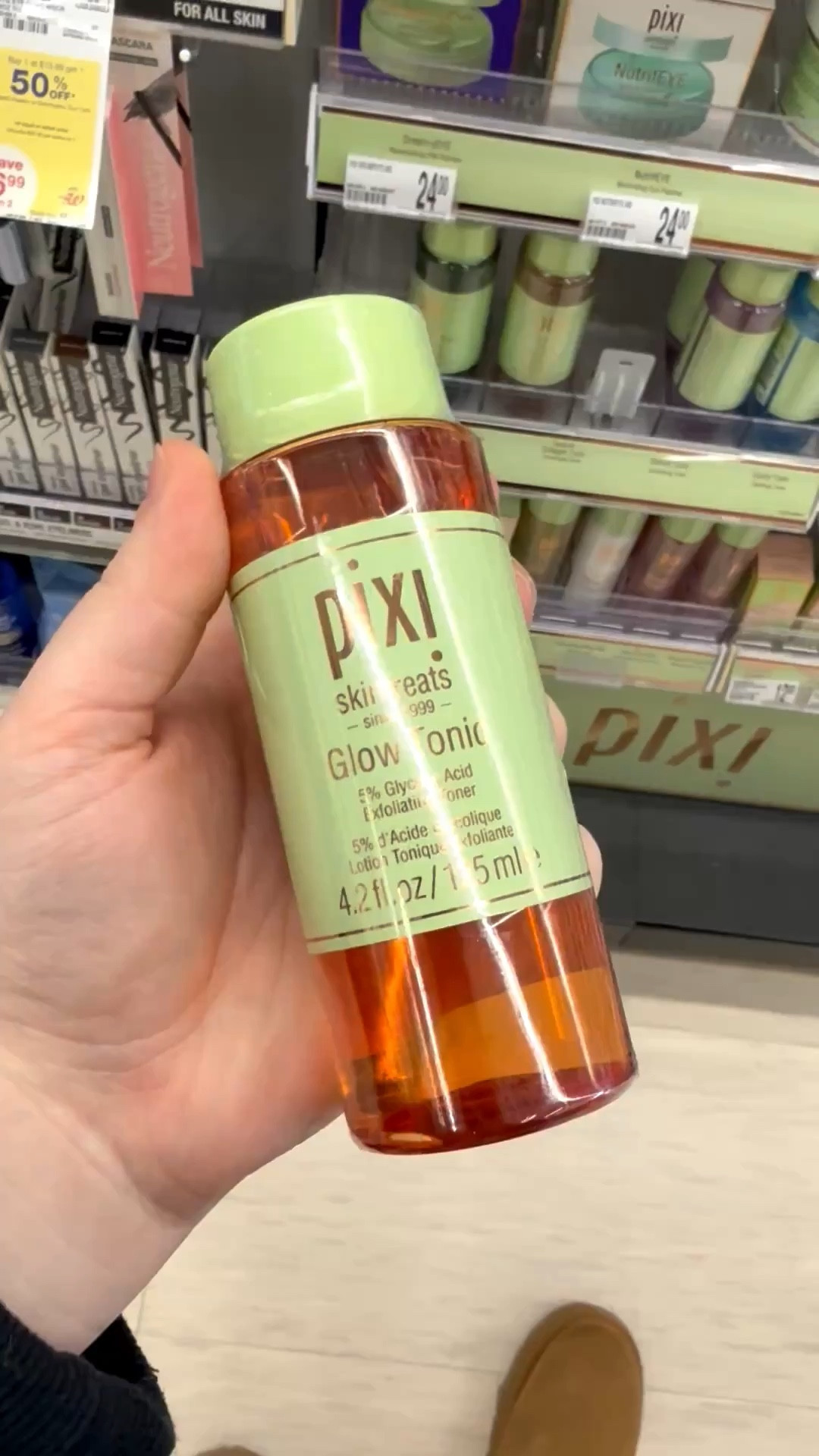 As an esthetician, I love this pixi glow tonic for exfoliation! 

skincare • skincare products • affordable • dry skin • dull skin 

#LTKBeauty #LTKmorningroutine #LTKselfcare