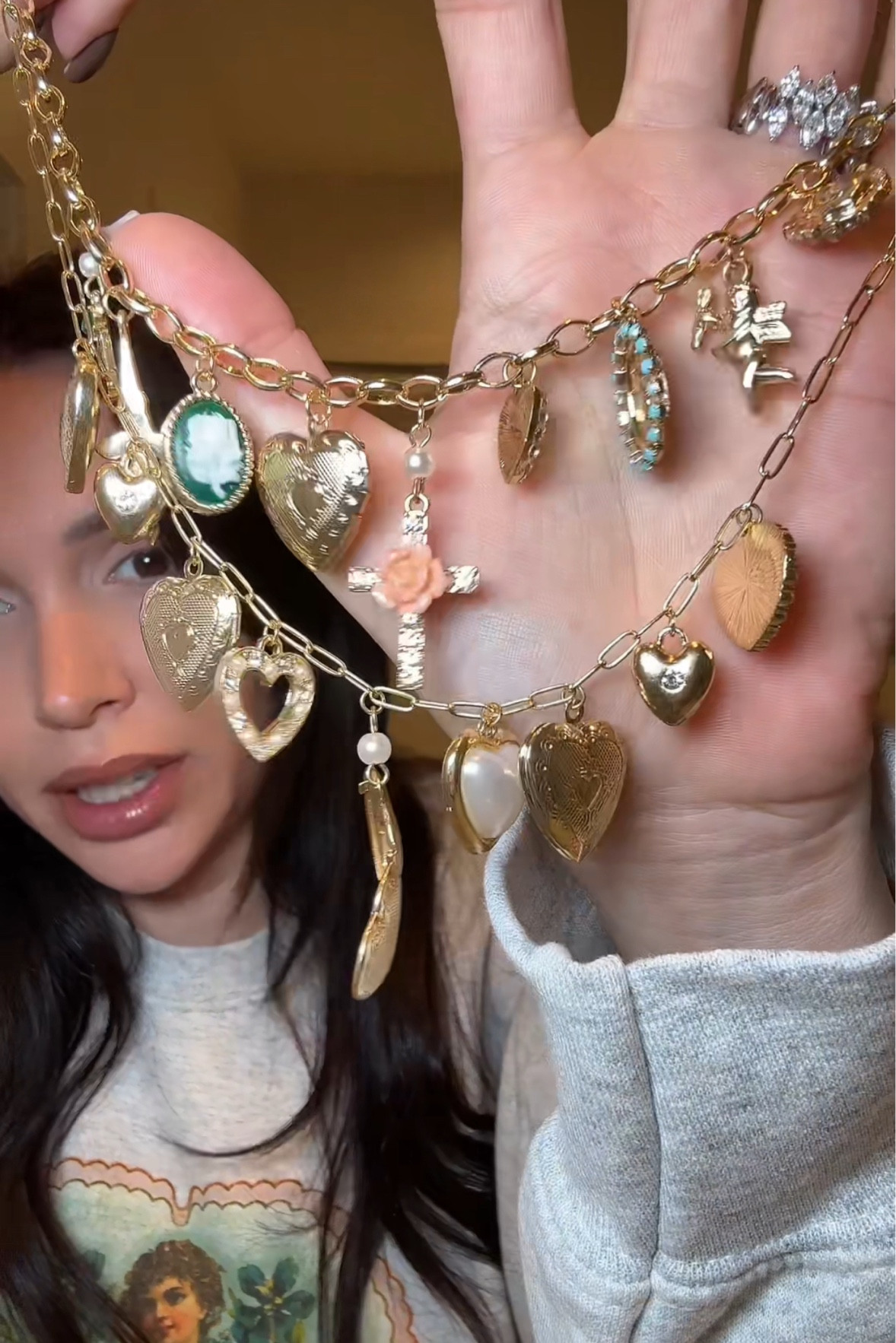 Charm necklace of my dreams #necklace #charmnecklace #jewelry 

#LTKCyberWeek #LTKFindsUnder50 #LTKHoliday