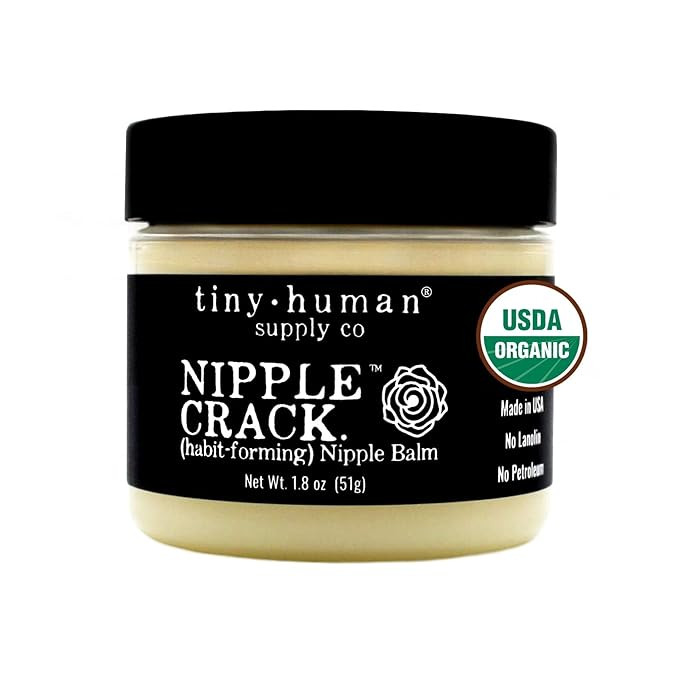 Organic Nipple Cream, Nipple Crack Lanolin Free Nipple Butter, Balm for Breastfeeding Mother, No ... | Amazon (US)