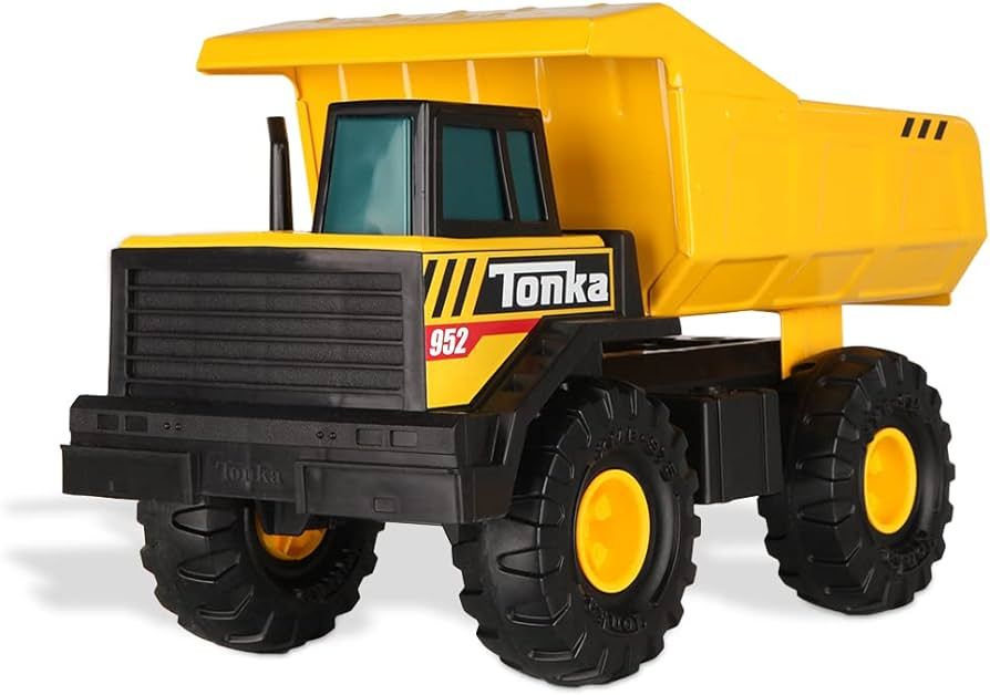 Amazon.com: Tonka Steel Classics Mighty Dump Truck, Toy Truck, Real Steel Construction, Ages 3 an... | Amazon (US)