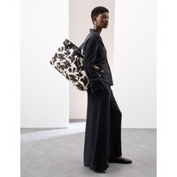 Autograph Hair On Leather Animal Print Tote Bag - 1SIZE - Natural Mix, Natural Mix | Marks & Spencer IE