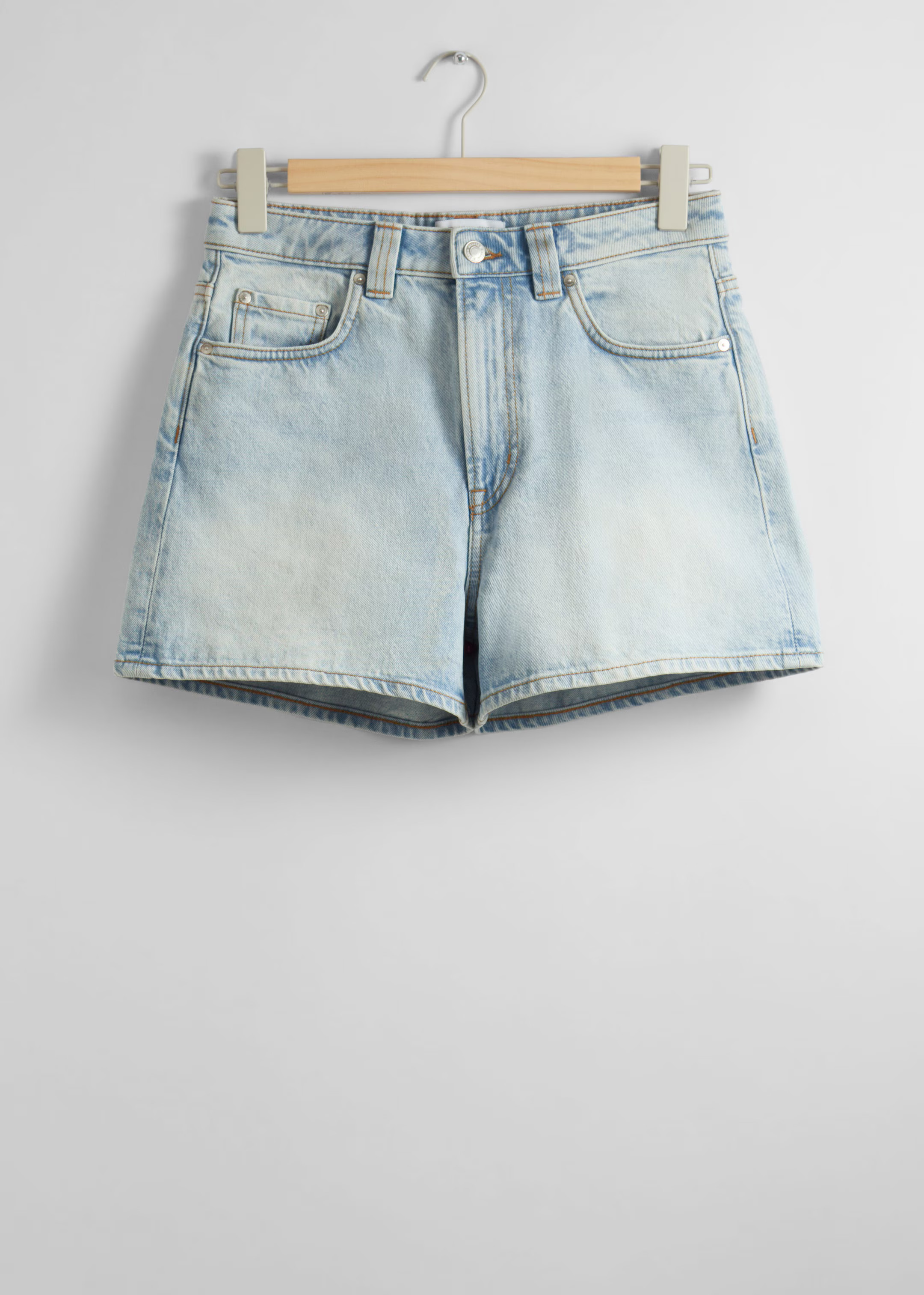 5-Pocket Denim Shorts - Pale Blue - Shorts - & Other Stories GB | & Other Stories UK