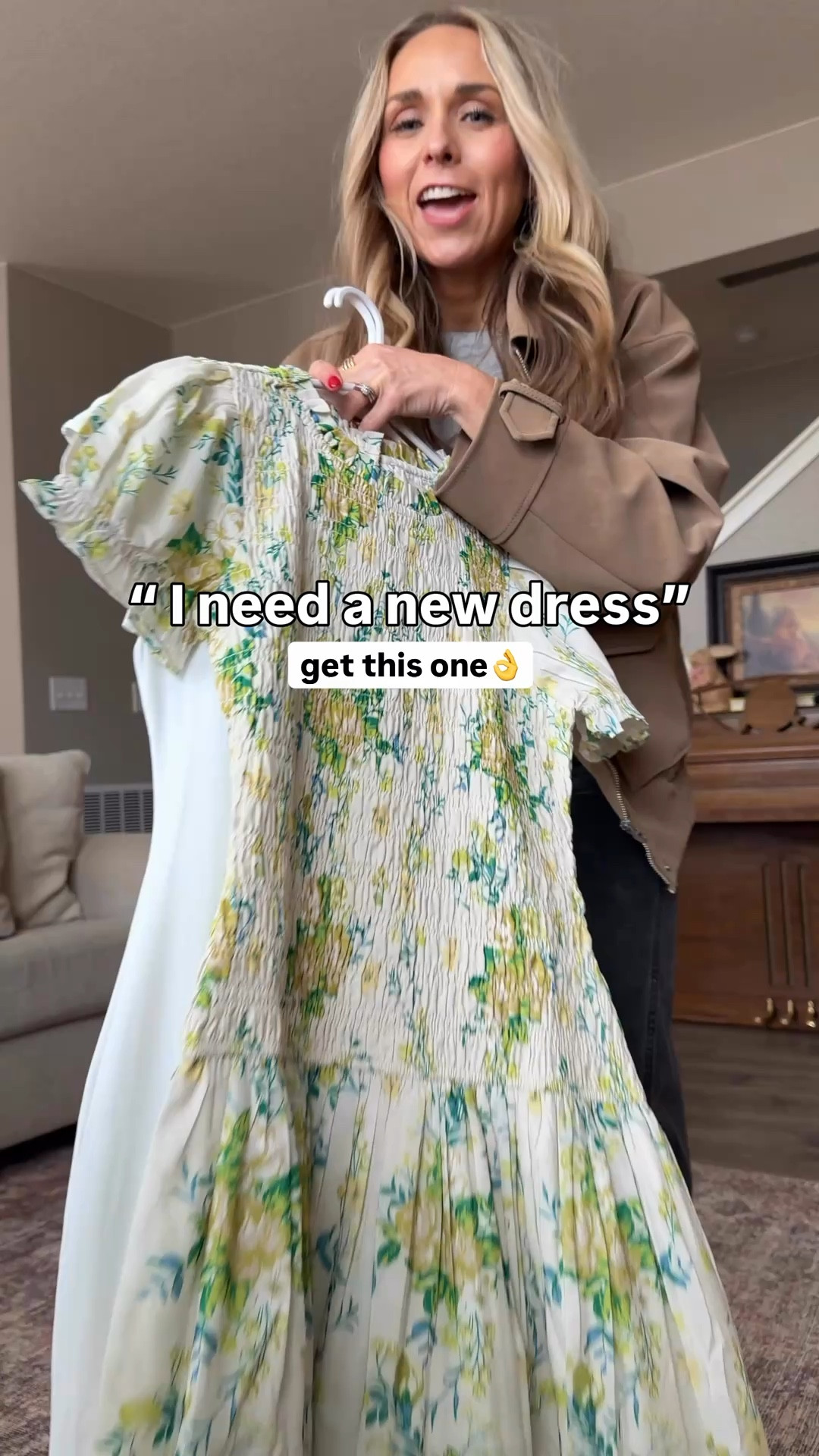 This dress is perfect for spring! 

#LTKootd #LTKgrwm #LTKmomlife