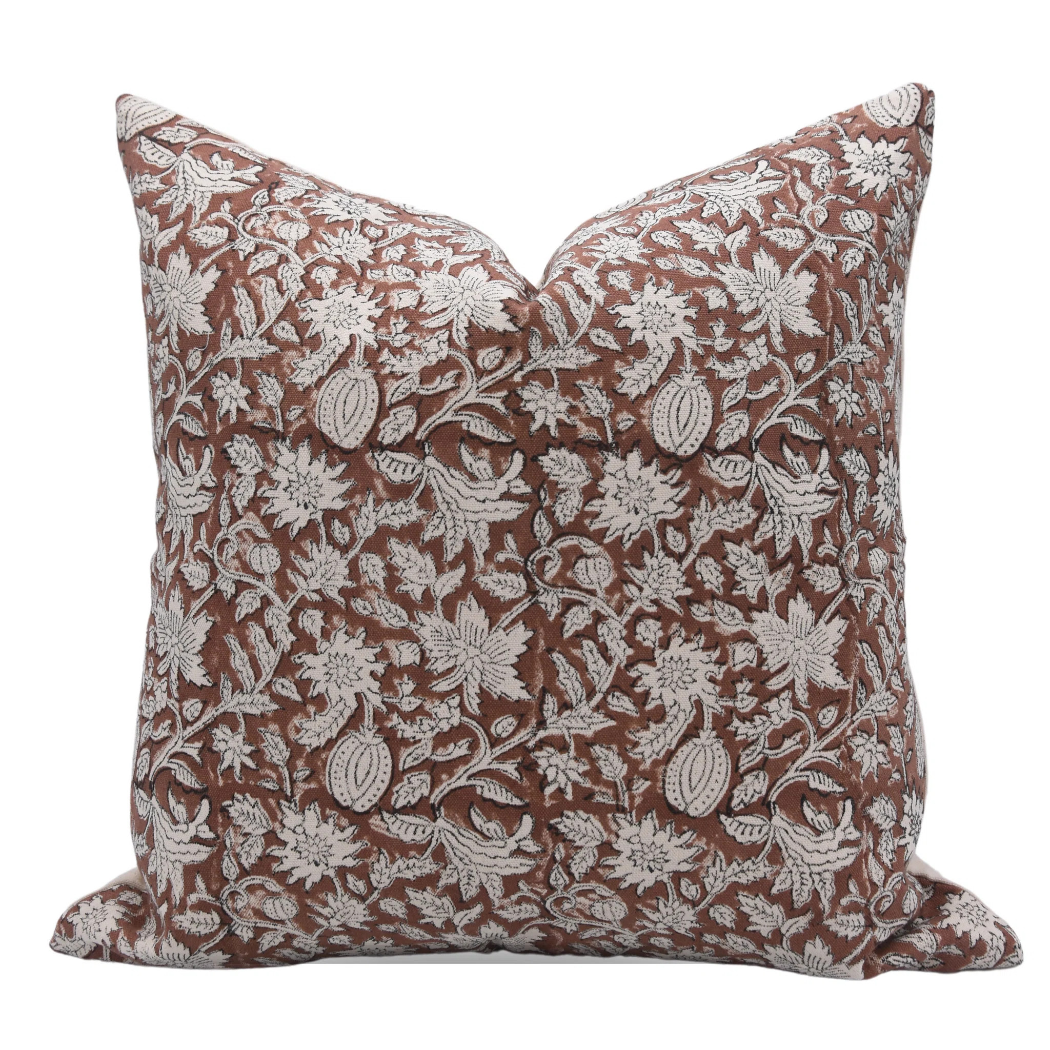 Wilford 100% Cotton Throw Square Indoor/Outdoor Pillow Cover | Birch Lane
