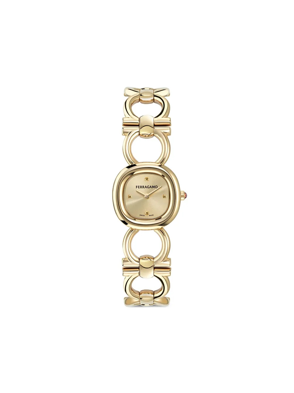Ferragamo Double Gancini Jewel 25mm | Gold | FARFETCH CA | Farfetch Global