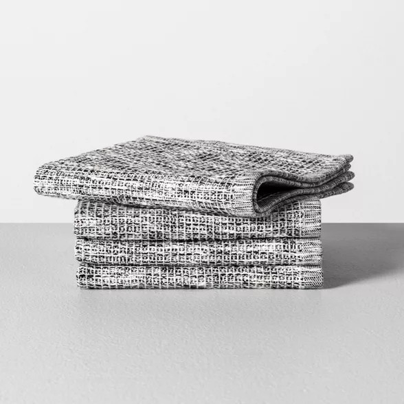 4pk Waffle Washcloth Set - Hearth & Hand™ with Magnolia | Target