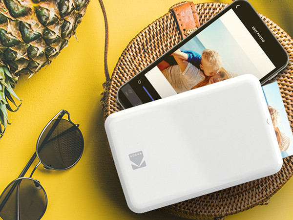 KODAK Step Wireless Mobile Photo Mini Printer (White) Compatible w/ iOS & Android, NFC & Bluetooth D | Amazon (US)