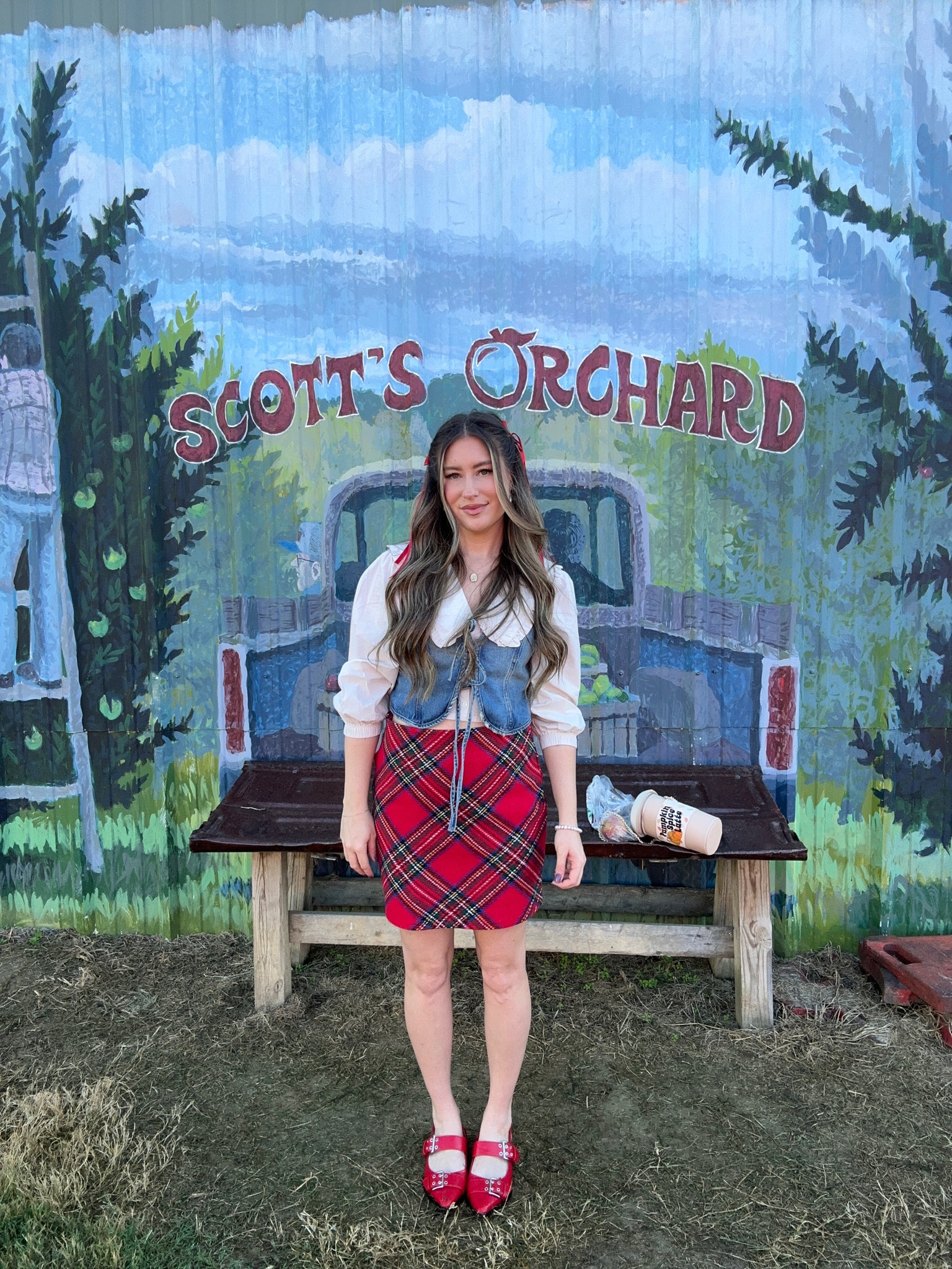 The sweetest little outfit for apple picking and a girls day out! I love how versatile this wool skirt is too! 

#LTKFindsUnder50 #LTKWorkwear #LTKFallSale