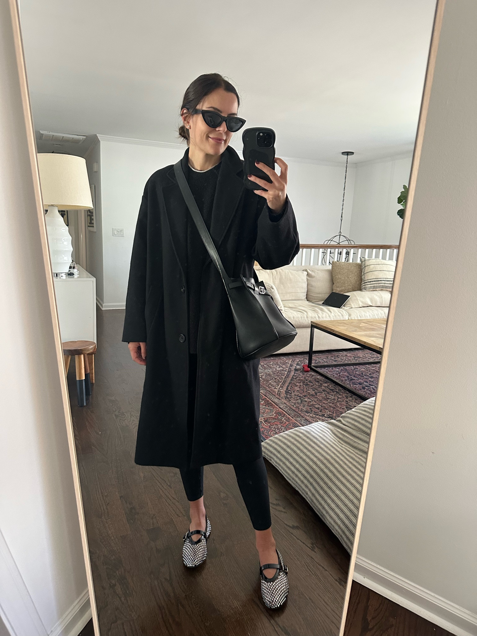 Easy Running Errands Look 
Studded Ballet Flats
Rhinestone Ballet Flats

#LTKstyletip #LTKshoecrush #LTKHoliday