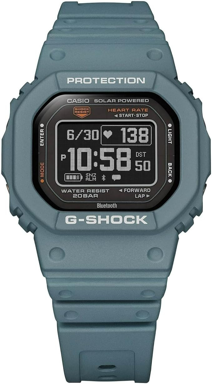 Casio Men's G-Shock Move DW-H5600 Series, Multisport (Run, Walking, Gym Workout), Heart Rate Watc... | Amazon (US)