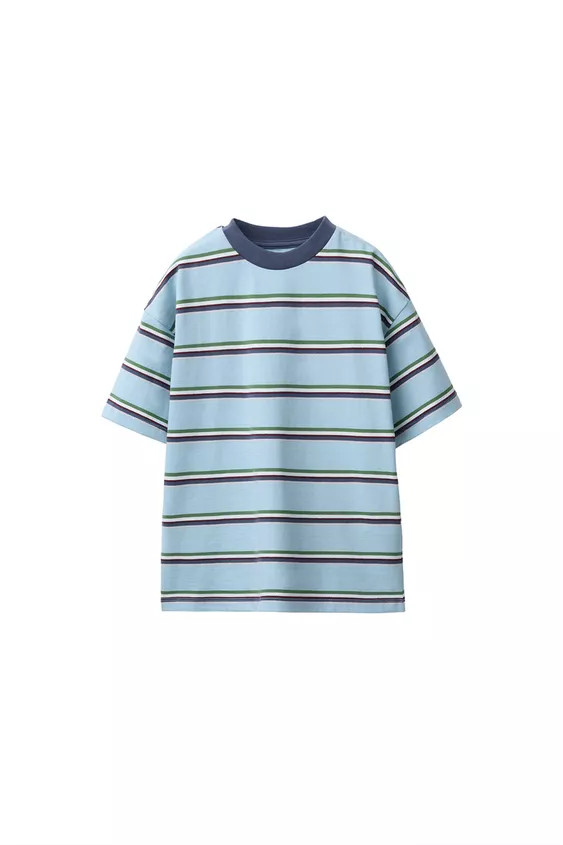 STRIPED PRINT T-SHIRT | Zara UK