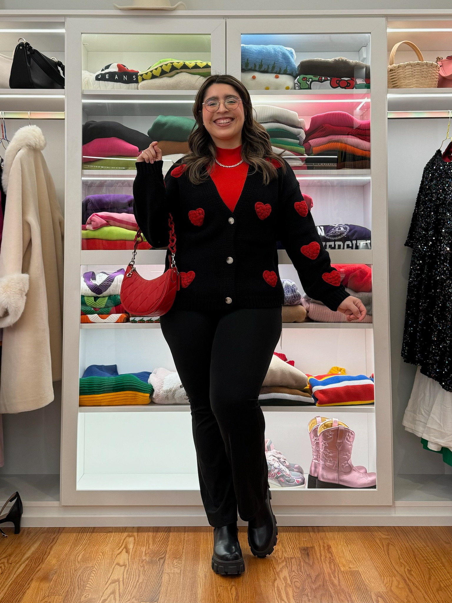 How cute is this Valentine’s Day sweater?! ❤️❤️

Midsize outfit - Valentine’s Day outfit - Amazon sweaters - Amazon fashion - heart sweater - cardigan 

#LTKstyletip #LTKSeasonal #LTKmidsize