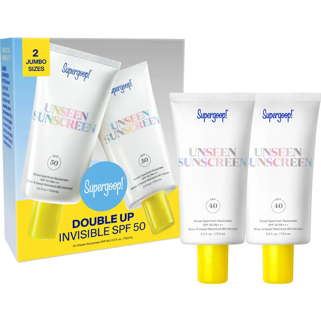 Supergoop!® Unseen Sunscreen Broad Spectrum SPF 50 Duo $96 Value at Nordstrom | Nordstrom