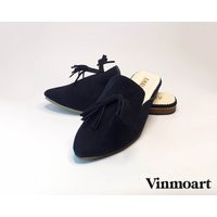 Moroccan 4 Colors Babouche Shoes, Womens Slippers, Handmade Leather Mules, Moroccan Shoes, Organic B | Etsy (US)