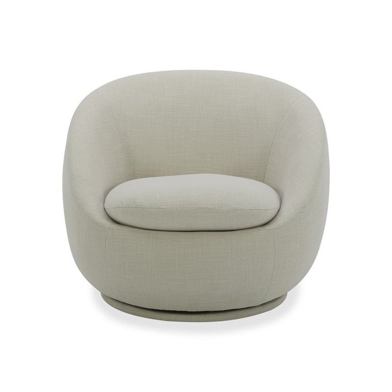 Better Homes & Gardens Mira Swivel Chair, Linen | Walmart (US)