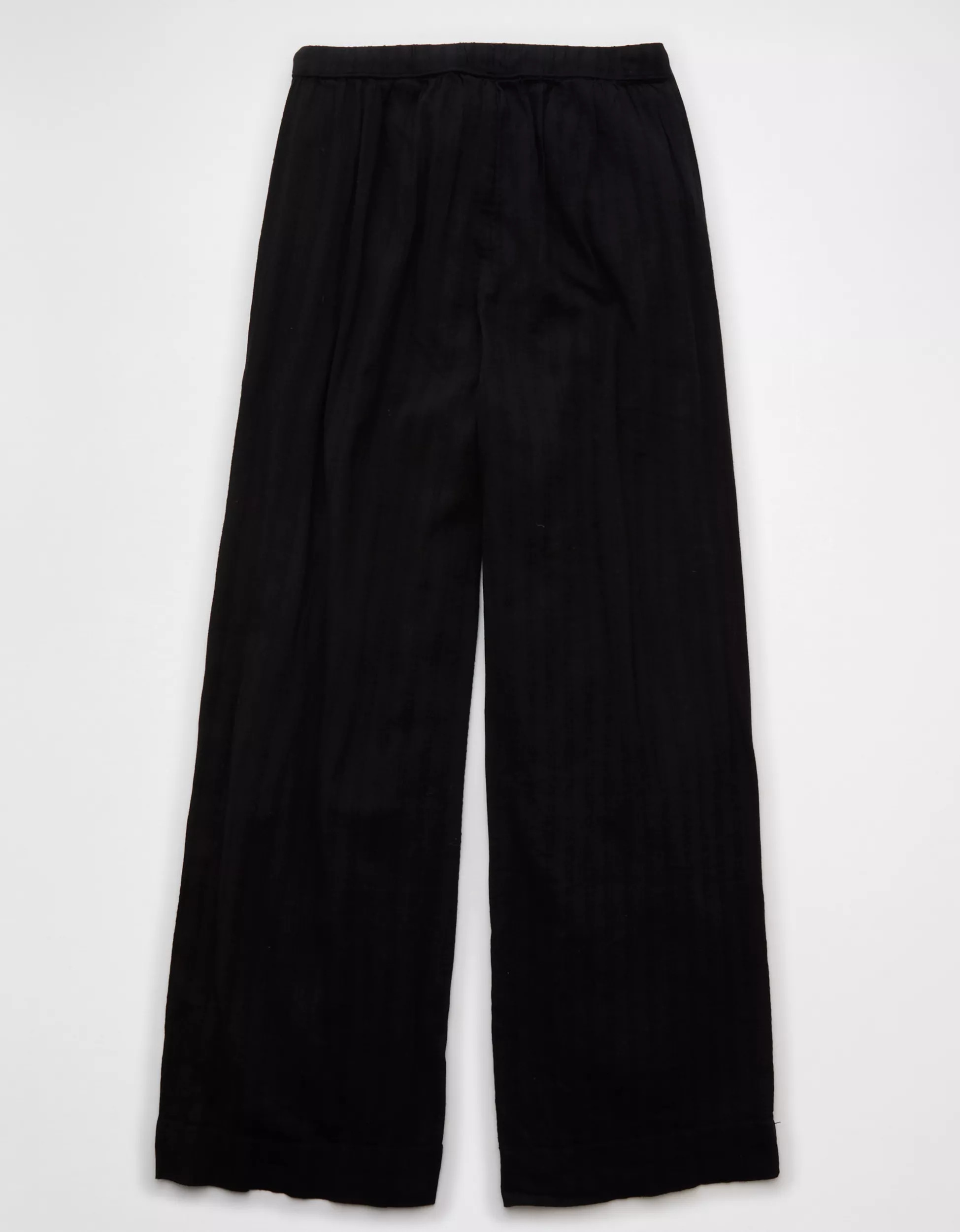 AE High-Waisted Wide-Leg Textured Pant | American Eagle Outfitters (US & CA)