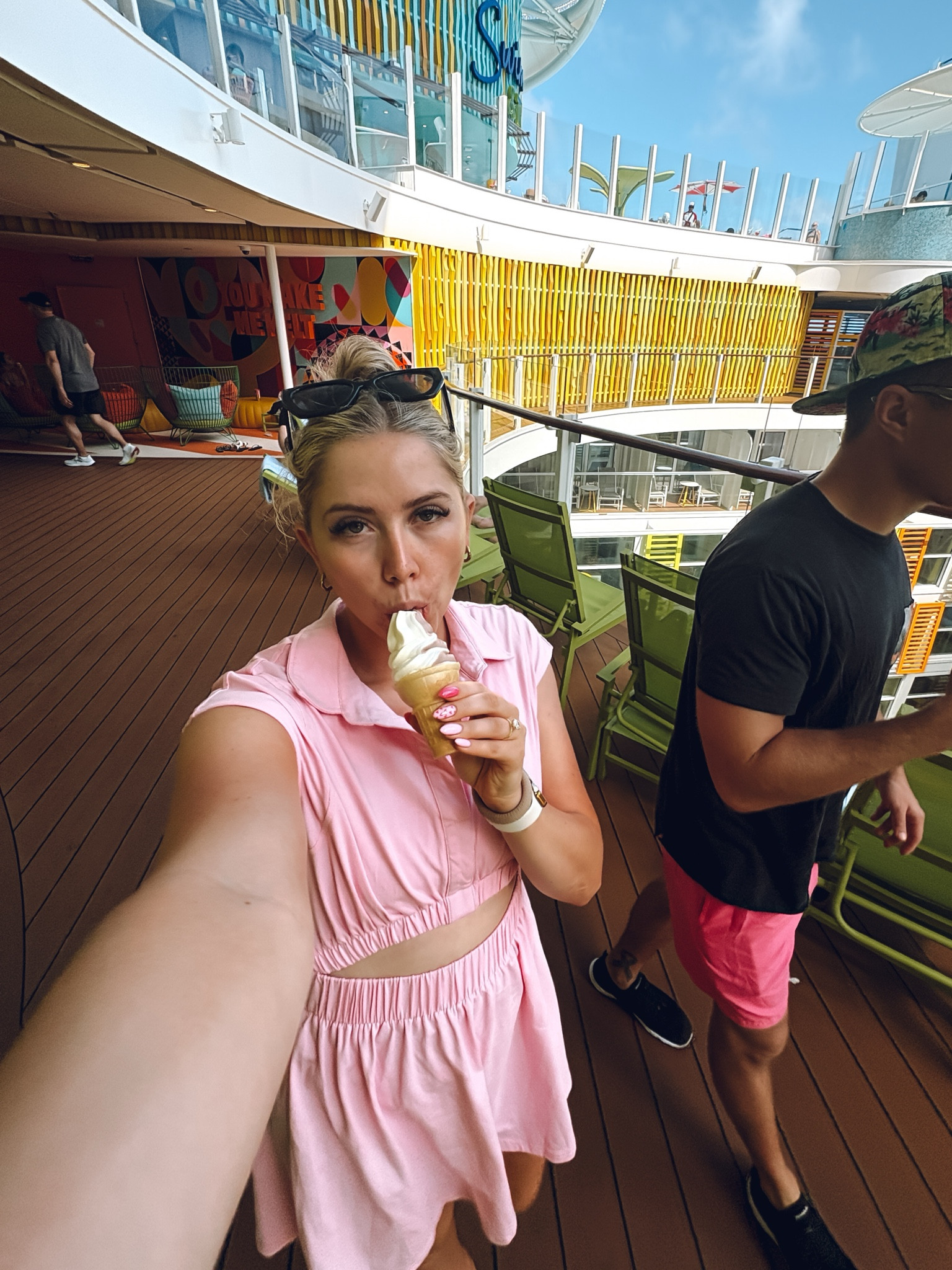 Swim coverup dress I wore on the cruise! Wearing M

| swimsuit | swim coverup up | cruise fashion | vacation | travel | spring break outfit idea