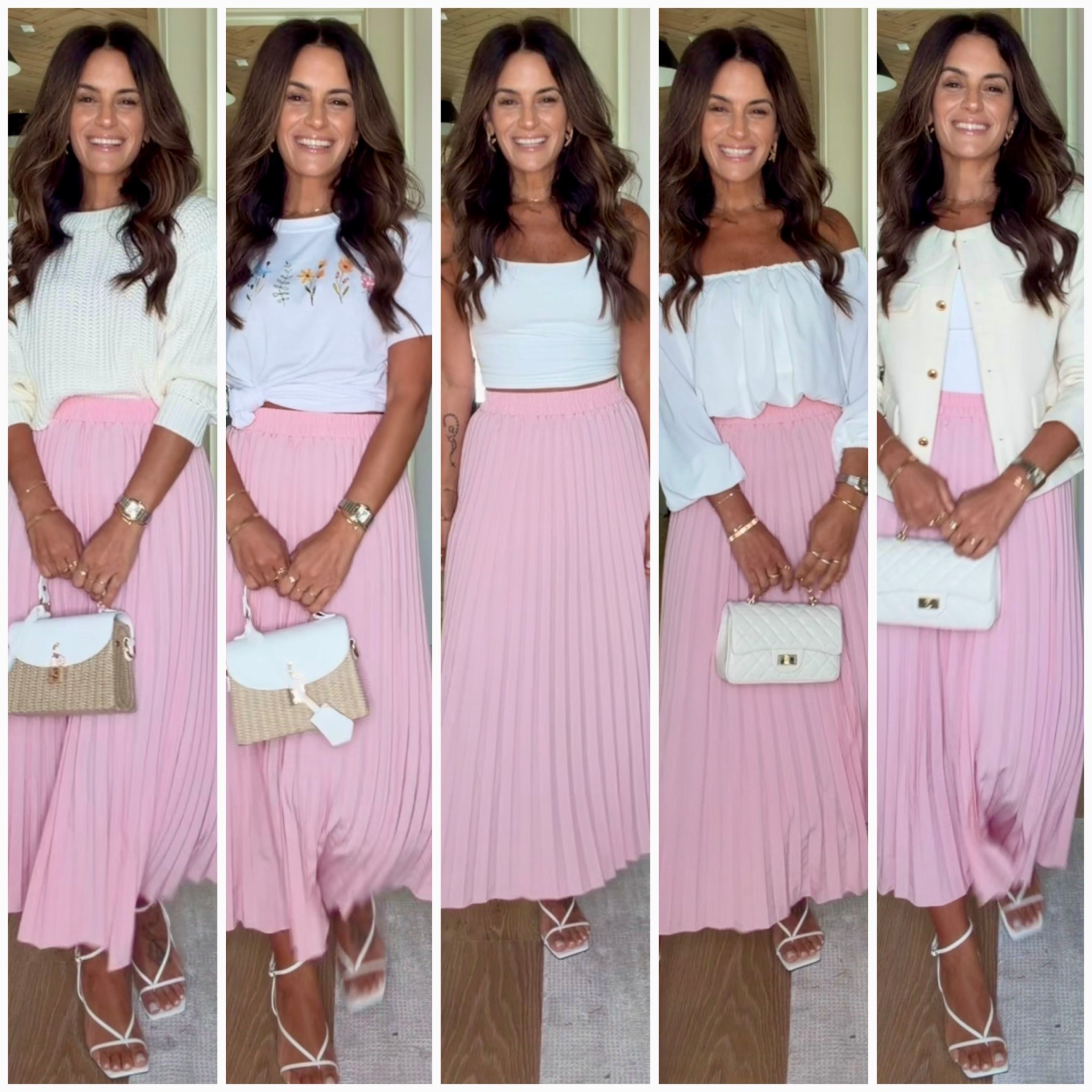 🌸One Skirt, Many Ways To Style.

#LTKTravel #LTKOver40 #LTKSaleAlert