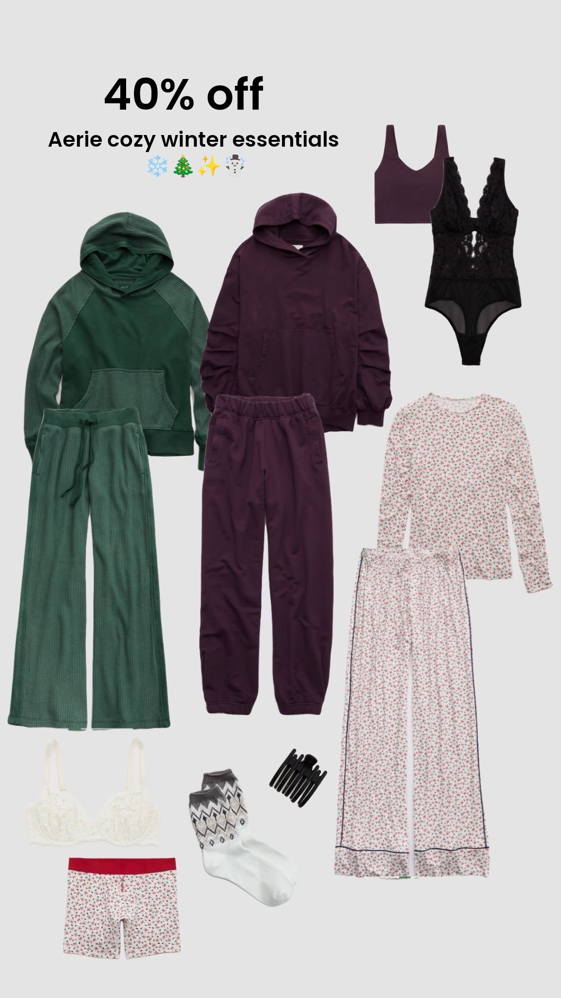 Comfy cozy essentials from Aerie - 40% - 50% off for Black Friday!!

#LTKwinter #LTKcanada #LTKsale