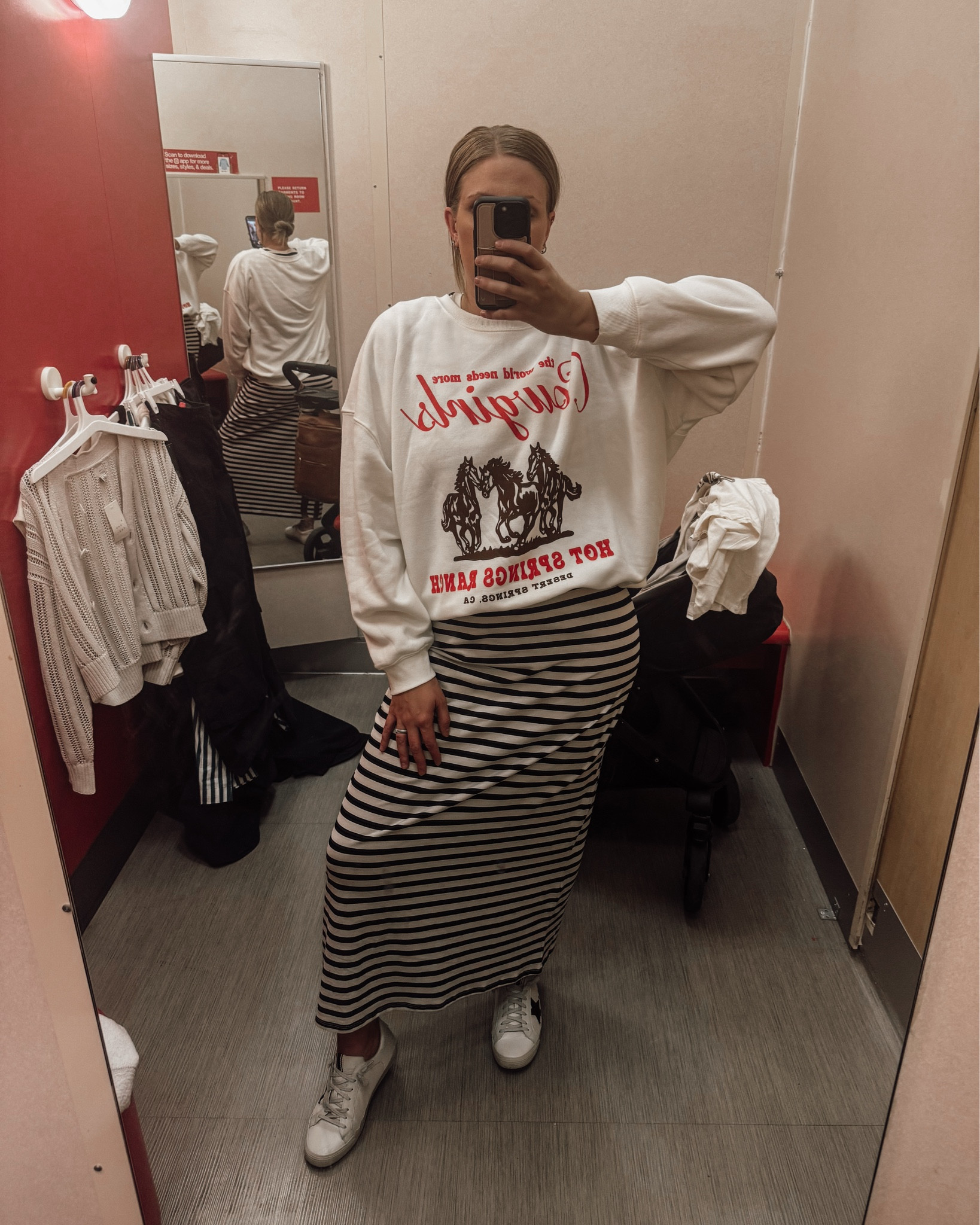 One dress, two vibes! ✨ Dressed it up with a cardigan for a classic look, then switched gears with a graphic pullover for something more casual. You can find these looks at @target!


#LTKFindsUnder50 #LTKStyleTip #LTKSeasonal